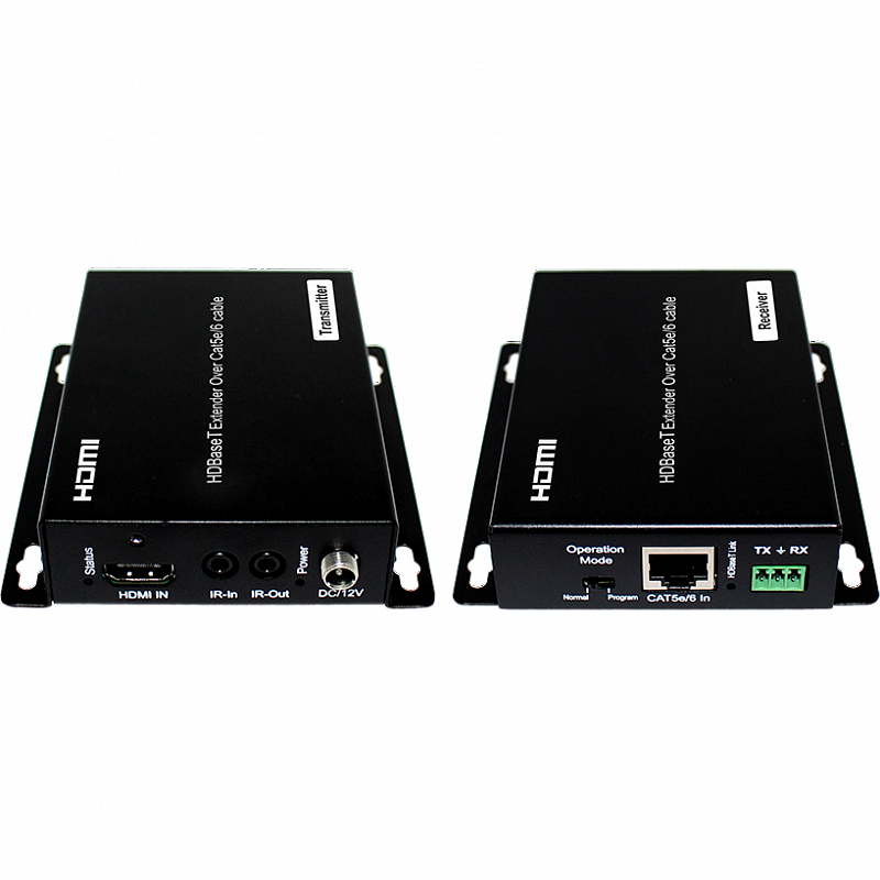 Передатчик и приемник сигнала HDBaseT по LAN Prestel EHD-4K70: купить в Москве
